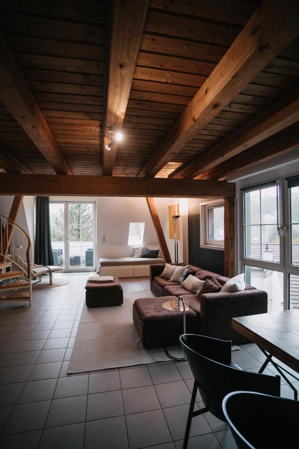 Eigenes Maisonettehaus In Idyllischer Lage Mit Balkon, Nahe Messe, 24H Self-Check In, Gratis Parken Schwabach Eksteriør bilde
