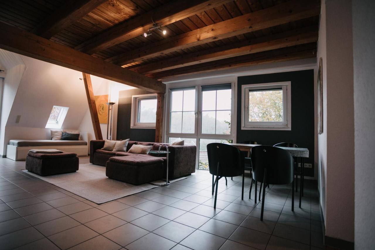 Eigenes Maisonettehaus In Idyllischer Lage Mit Balkon, Nahe Messe, 24H Self-Check In, Gratis Parken Schwabach Eksteriør bilde