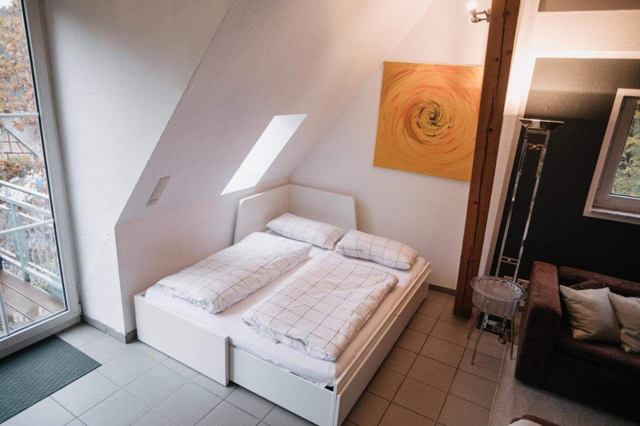Eigenes Maisonettehaus In Idyllischer Lage Mit Balkon, Nahe Messe, 24H Self-Check In, Gratis Parken Schwabach Eksteriør bilde