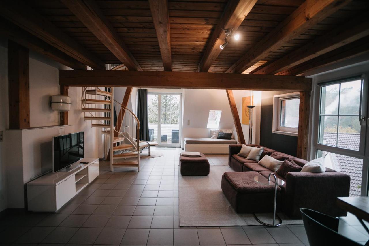 Eigenes Maisonettehaus In Idyllischer Lage Mit Balkon, Nahe Messe, 24H Self-Check In, Gratis Parken Schwabach Eksteriør bilde